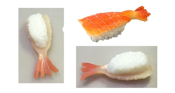 Khuôn Silicon - Món Ăn - Sushi - Sushi Con Tôm
