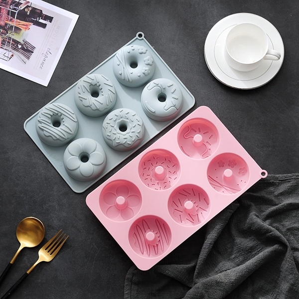 Khuôn Silicon - Vòng Donut 6c - 7.2cm