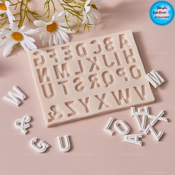 Khuôn Silicon - Chữ Số - Set 2 - 2.4cm