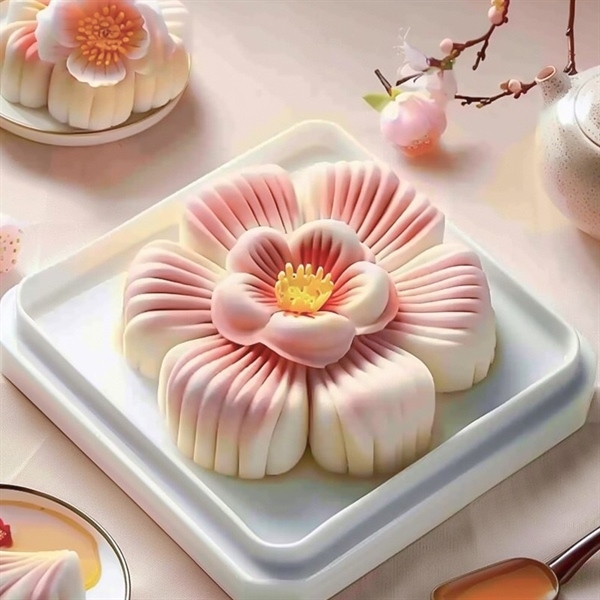 Khuôn Silicon - Hoa Mai Đào Nằm - Yb-175