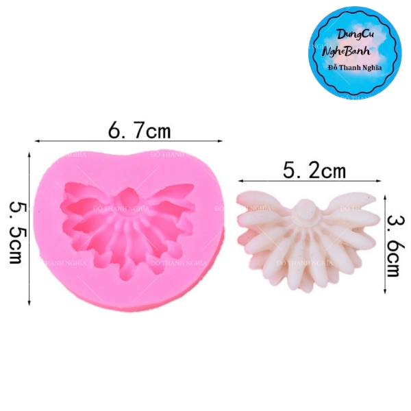 Khuôn Silicon - Trái Cây - Chuối Nải 5cm