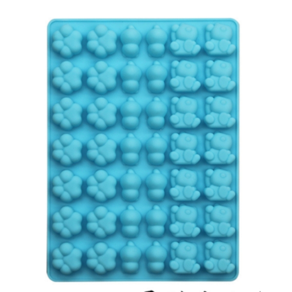 Khuôn Silicon - Động Vật - Gấu Chip 1.5cm 42c