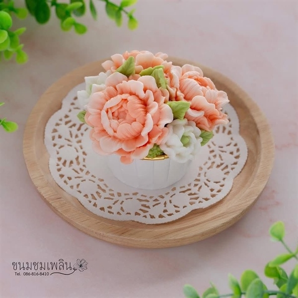 Khuôn Silicon - Hoa Mẫu Đơn Set 3 Hoa Nở Xòe - SMD