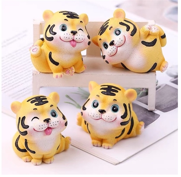 Khuôn Silicon - Động Vật - Hổ Chống Tay