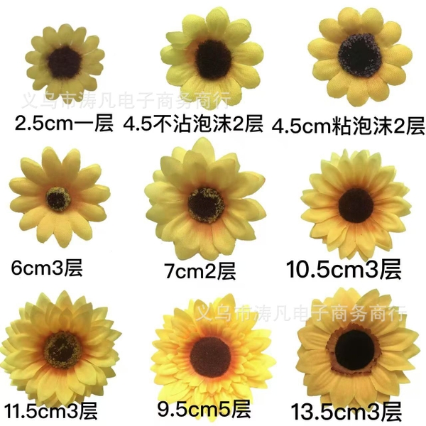 Khuôn Silicon - Hoa Hướng Dương - Mặt 6.8cm