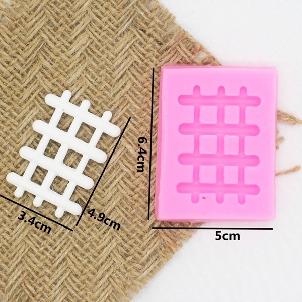 Khuôn Silicon - Hàng Rào 4.5cm Tròn