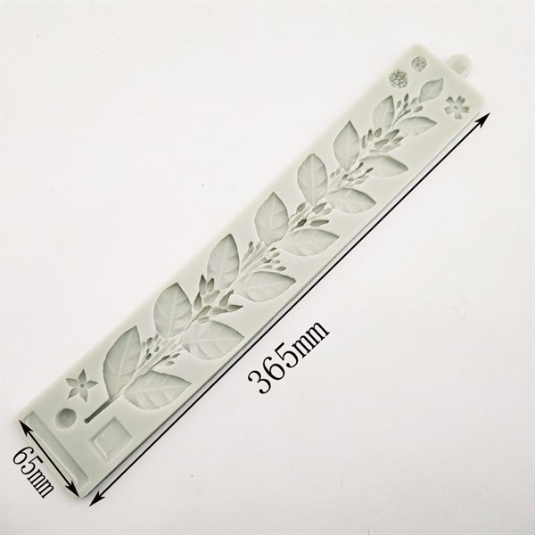 Khuôn Silicon - Lá - 35cm - Vòng Hoa-dây leo