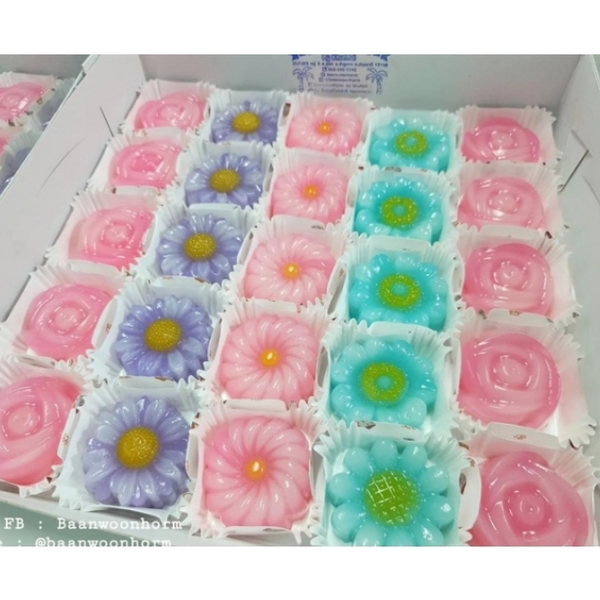 [10 cup] Khuôn Silicon - Cup Set 5cm - M33 - Chấm Xoay