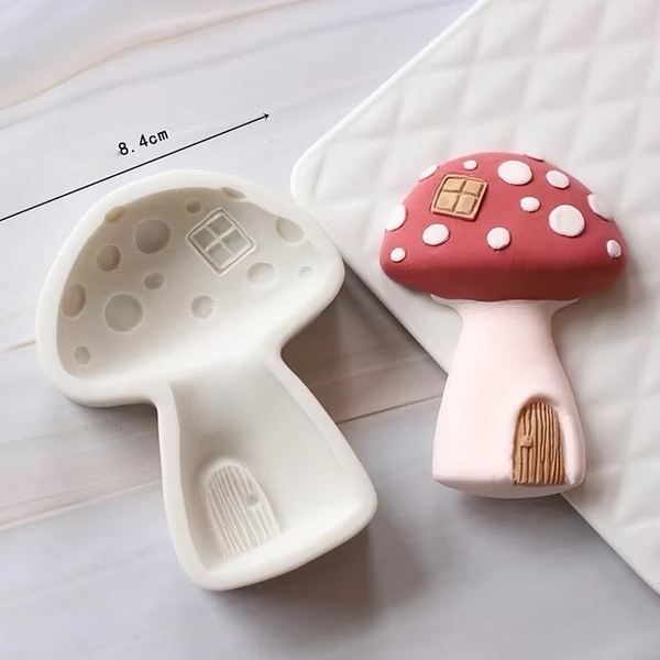 Khuôn Silicon - Rau Củ - Nấm - Cửa 10.5cm