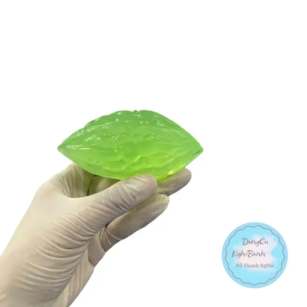 Khuôn Silicon - Rau Củ - Khổ Qua 12cm - 1 Nữa
