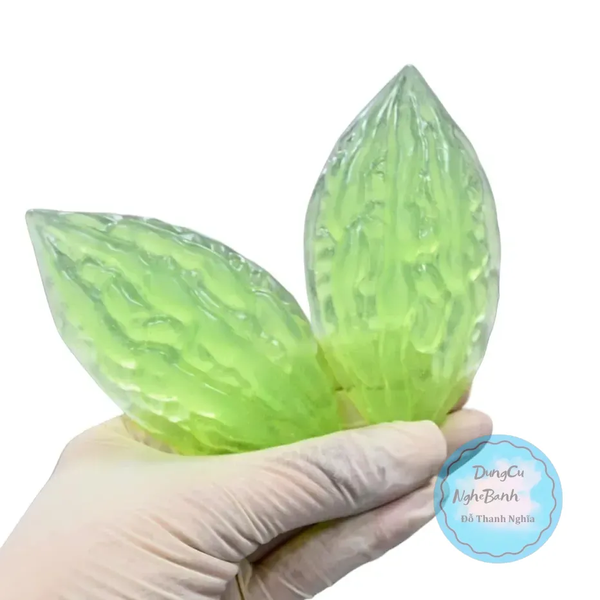 Khuôn Silicon - Rau Củ - Khổ Qua 12cm - 1 Nữa