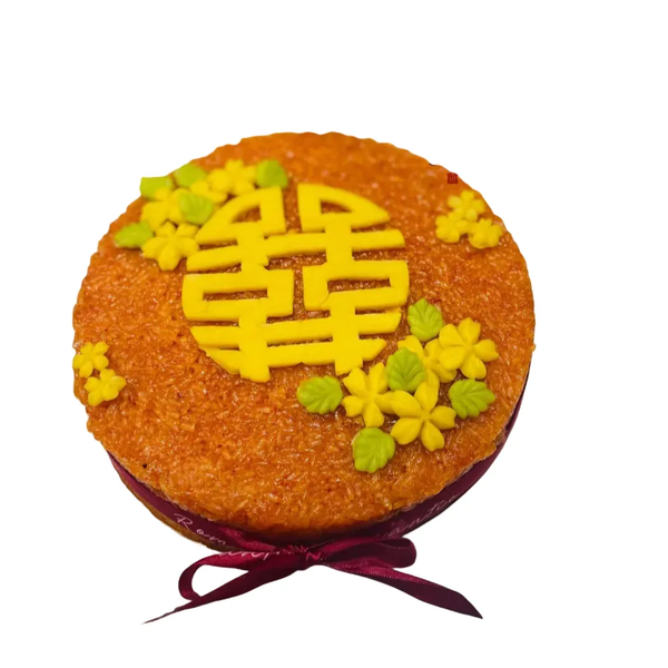 Khuôn Silicon - Chữ Song Hỷ - Tròn 7.5cm