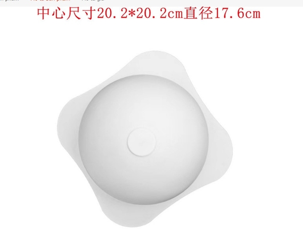 khuôn Silicon - Quả Cầu 1/2 Làm Hủ Vàng 20