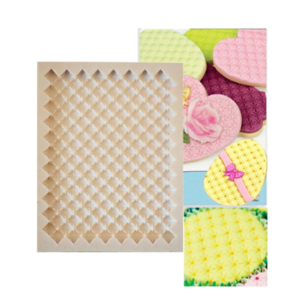 Khuôn Silicon - Viền Mảng 2D - Tứ Giác Khóm 12x9cm
