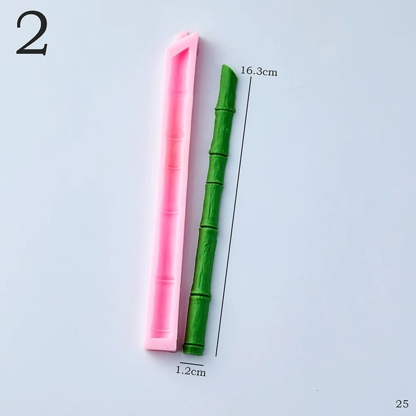 Khuôn Silicon - Gốc Thân Cây Tre Trúc 16.5cm
