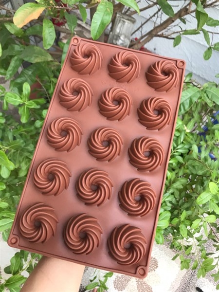 Khuôn Silicon - Vòng Xoắn 15c - 4cm