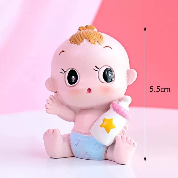 Khuôn Silicon - Em Bé - Bé Trai Bình Bú  Sao 2 Mảnh