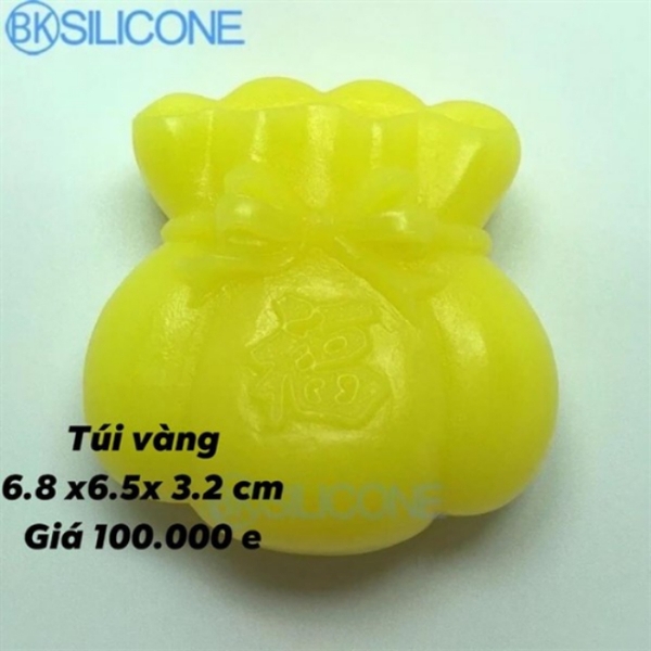 Khuôn Silicon - Túi Vàng - Phúc Nằm