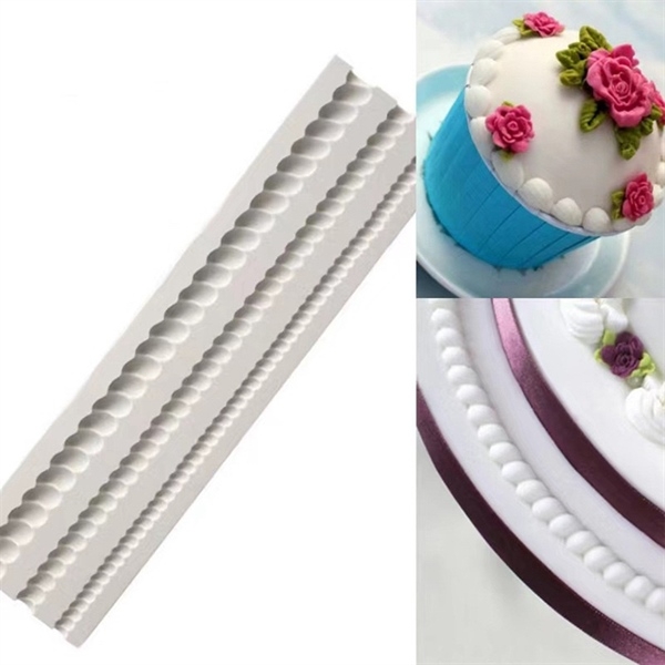 Khuôn Silicon - Viền Chuỗi Dây - Sợi thừng 3c - 12cm