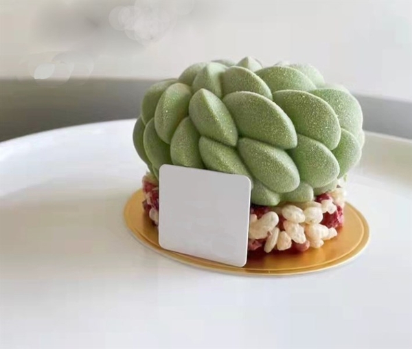 Khuôn Silicon - Sen Đá - 7x4cm - Xoắn Mộng Nước