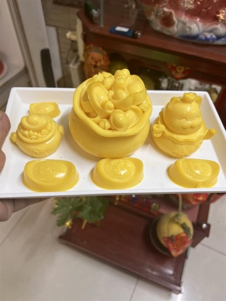 Khuôn Silicon - Hủ Vàng - 6.3cm SL59
