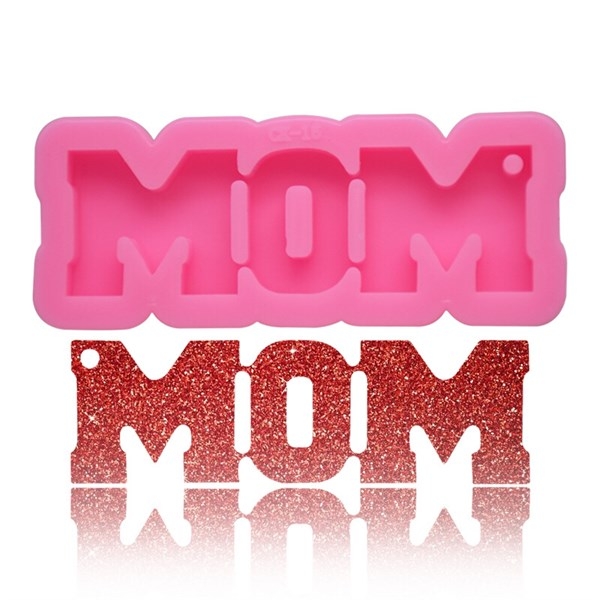 Khuôn Silicon - Chữ MOM DAD Set 2
