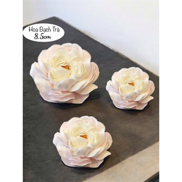 Khuôn Silicon - Hoa Mao Lương Mẫu Đơn Bạch Trà 8.5cm