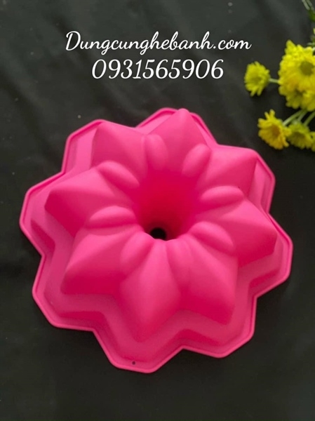 Khuôn Silicon - Đế - Chóp 8 Cạnh