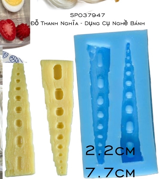 Khuôn Silicon - Rau Củ - Măng Lỗ 2c