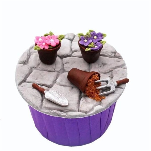 Khuôn Silicon - Viền Mảng Họa Tiết - Vân Đá 10x10cm