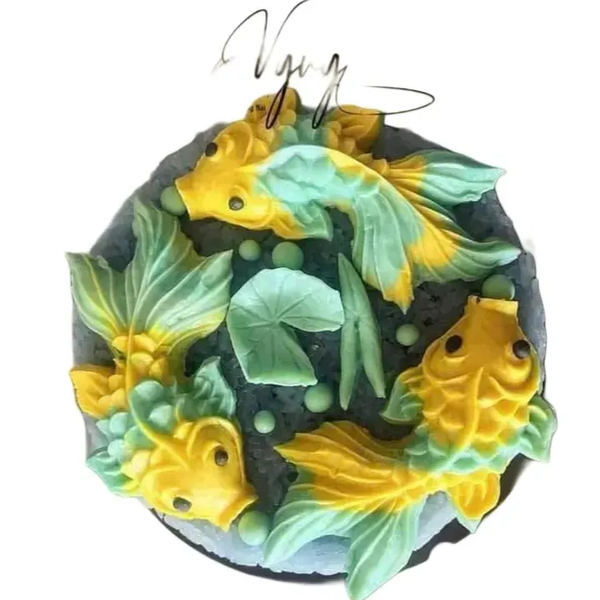 Khuôn Silicon - Biển - Cá Cá Trôi 10Cm