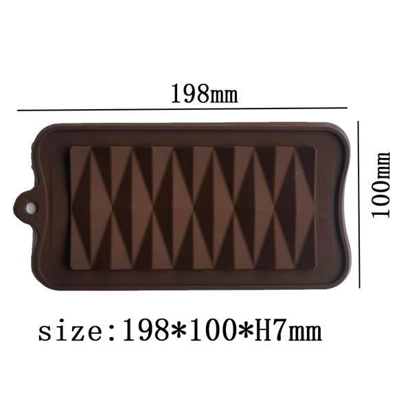 Khuôn Silicon - Viền VN - 17x8cm - VN07 - Tứ Giác