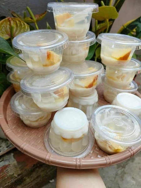 Ly Nhựa - Ly Hoa Mai 110ml - Set 50 - Lớn
