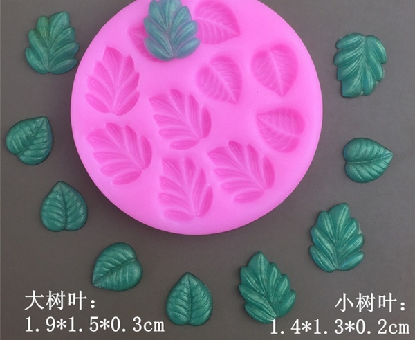 Khuôn Silicon - Lá Phong Kiểu 10c