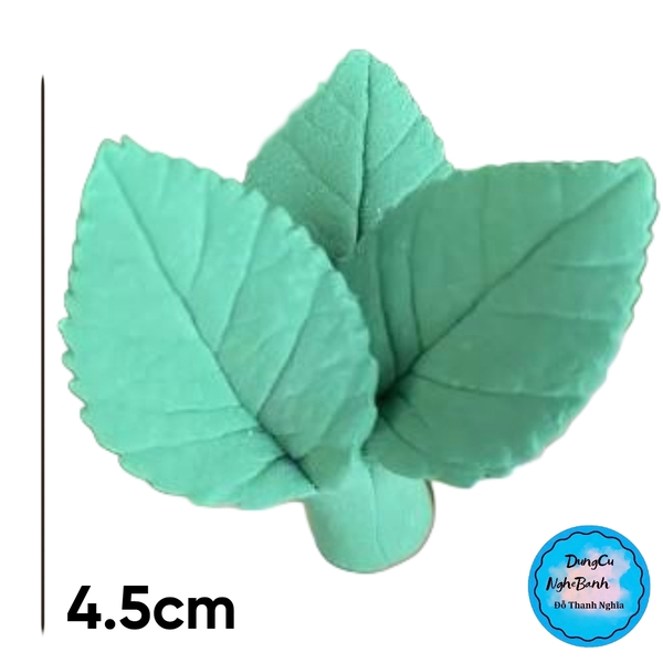 Khuôn Silicon - Lá Hồng 3c