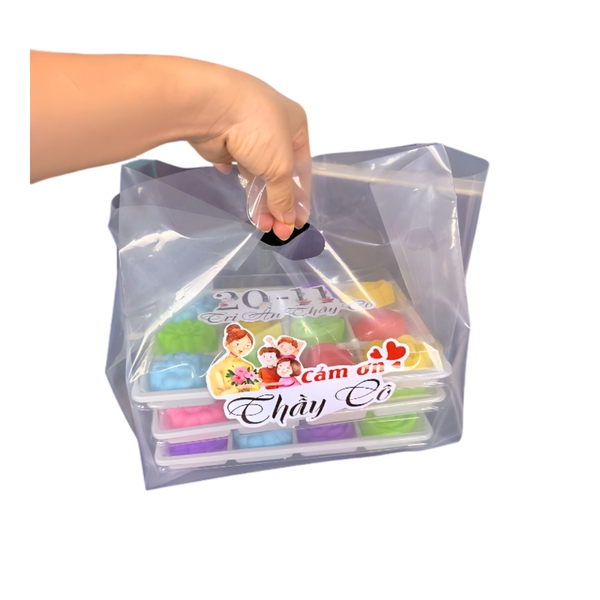 Bọc Túi Bao Chữ Nhật -24x20cm - 1Kg ( Đựng 12 Ngăn)