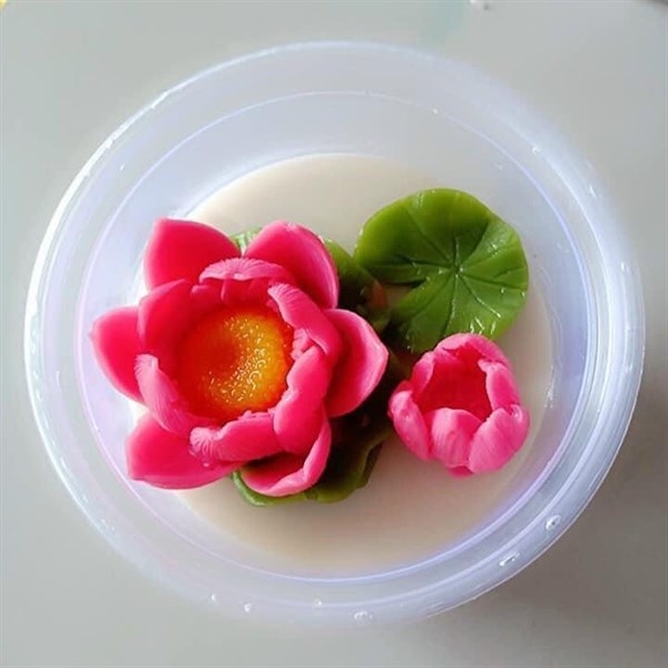 Khuôn Silicon - Hoa Sen Thái 6.8cm