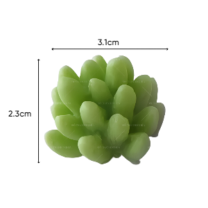Khuôn Silicon - Sen Đá TIA - 3.9cm - Nhiều Tia