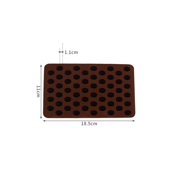 Khuôn Silicon - Rau Củ - Hạt Cafe - Vĩ 55c