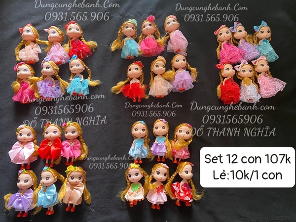 Chipi - Búp Bê - PKD - 12cm - Màu Ngẫu Nhiên