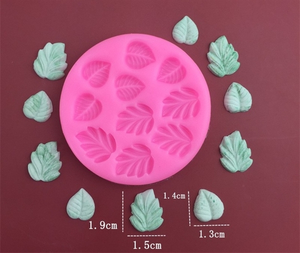 Khuôn Silicon - Lá Phong Kiểu 10c