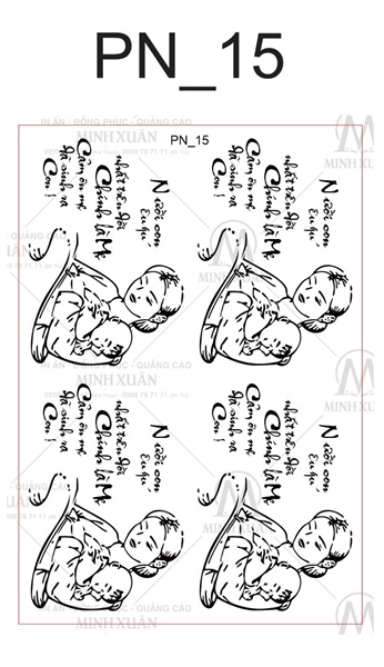 Decal Chủ Đề Gia Đình - DSN - PN15