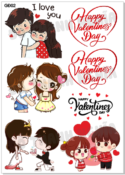 Decal Chủ Đề Gia Đình - GĐ- GĐ02