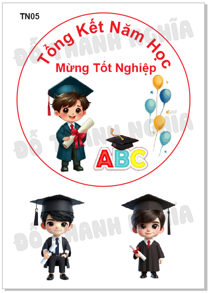 Decal Chủ Đề Gia Đình THIẾU NHI TN TN05