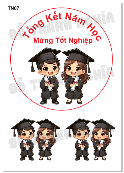 Decal Chủ Đề Gia Đình THIẾU NHI TN TN07