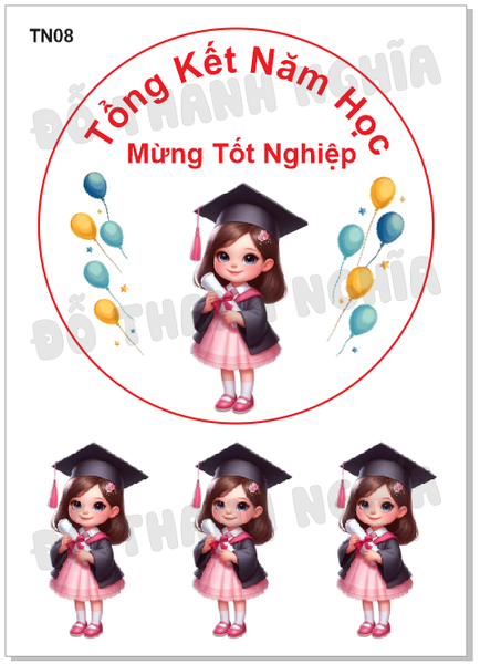 Decal Chủ Đề Gia Đình THIẾU NHI TN TN08