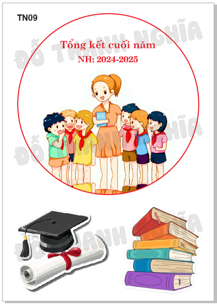 Decal Chủ Đề Gia Đình THIẾU NHI TN TN09