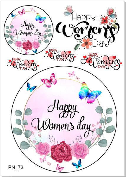 Decal Chủ Đề Phụ Nữ - DPN - DPN73 18cm