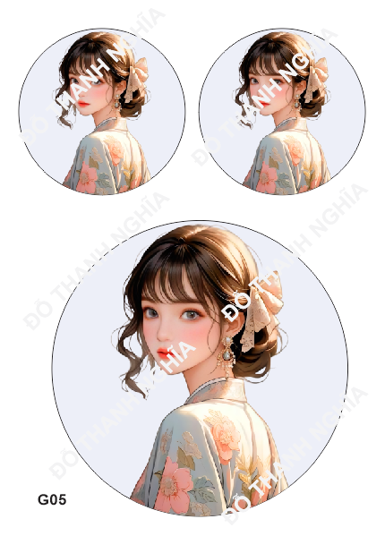Decal Chủ Đề Phụ Nữ - DPN-G05