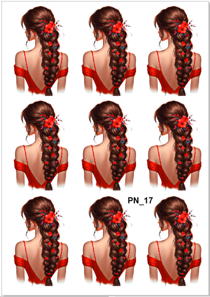 Decal Chủ Đề Phụ Nữ - DPN - PN17